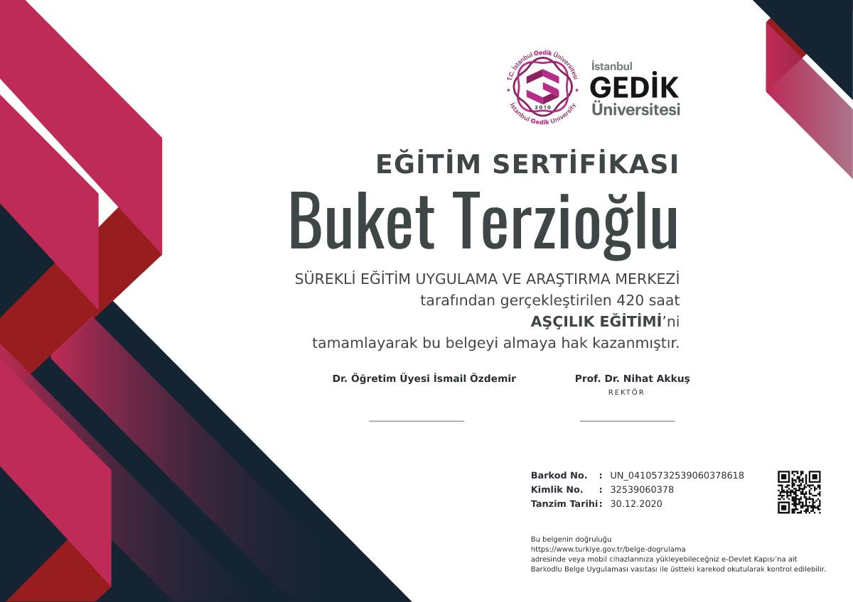 Aşçılık Kursu